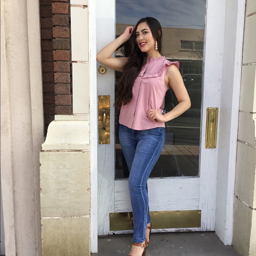 Pink Short Sleeve Top - Picture 2 of 6